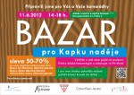 O kapku více naděje nový projekt NF Kapka naděje bazar pozvanka. 150x150 O kapku více naděje nový projekt NF Kapka naděje